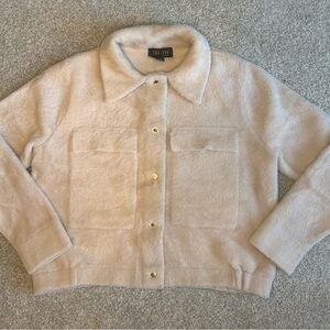 Truth by Republic Faux Fur Jacket Soft Camel/Blush/Tan Women’s Size L